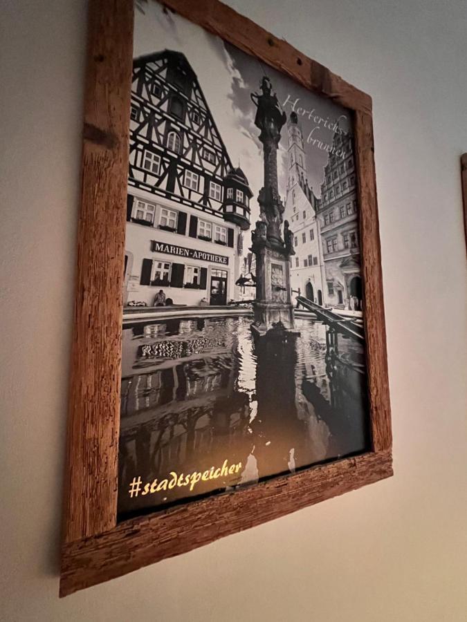 #Stadtspeicher - Blauer Stern Das Apartment Mitten In Der Altstadt Ротенбург об дер Таубер Екстериор снимка