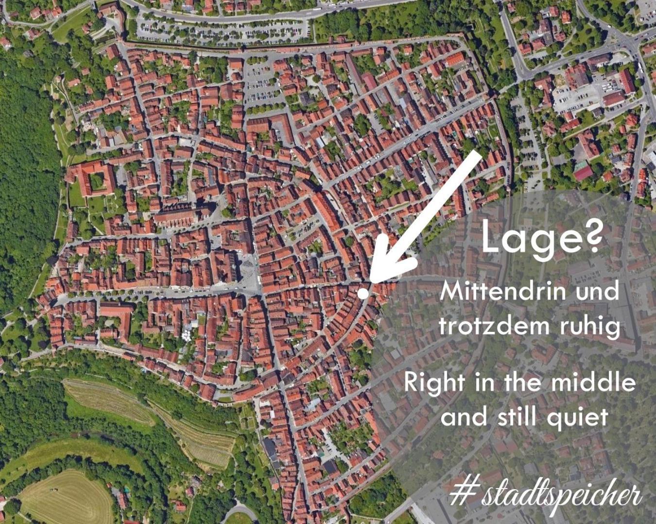 #Stadtspeicher - Blauer Stern Das Apartment Mitten In Der Altstadt Ротенбург об дер Таубер Екстериор снимка